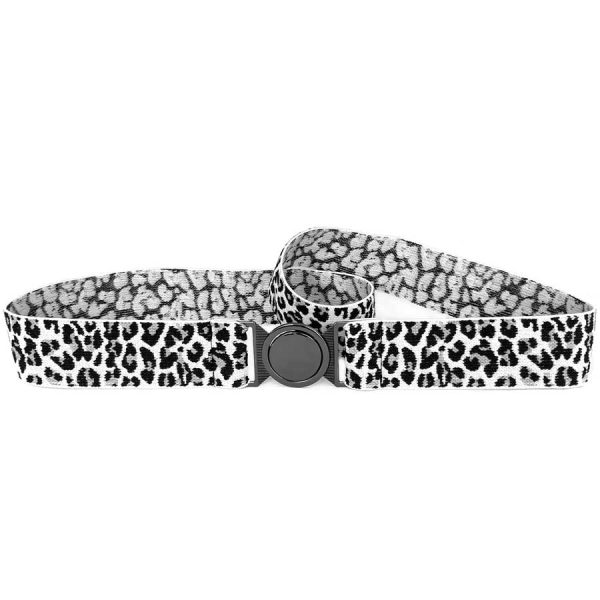 Sort-hvid-leopard-elastik-bælte